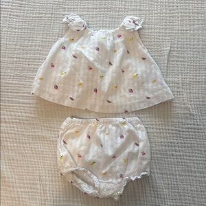 Janie And Jack Fruit Two Piece Set 0-3 Months
